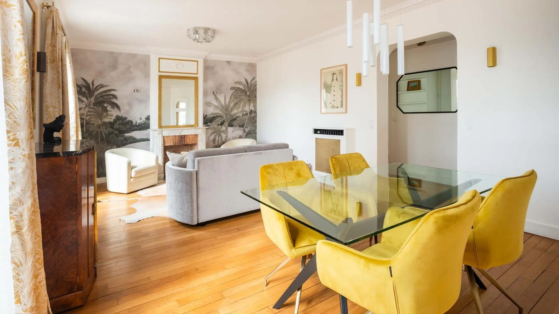 פריז Captivating 2Bd Flat Jules Joffrin Mairie Du 18 דירה
